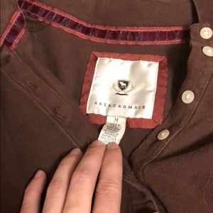 3 quarter length Abercrombie polo